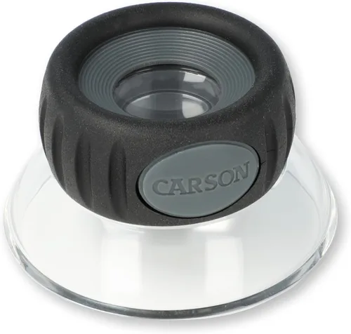 Vista 7 de Carson LumiLoupe Plus Lupa de lupa de soporte enfocable de potencia 10.5x (LO-10)