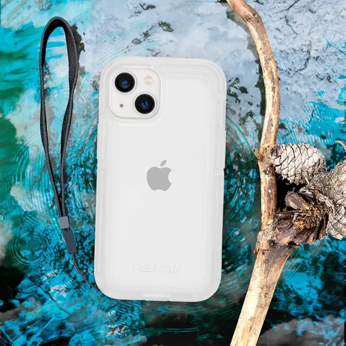 Vista 2 de Pelican - Marine Active Series - Funda resistente al agua para iPhone 13, a prueba de polvo y salpicaduras, diseñada para caber perfectamente