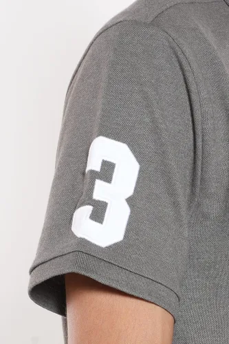 Vista 5 de U.S. Polo Assn. Polo de piqué sólido para hombre