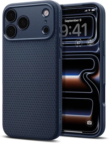 Vista 29 de Spigen Liquid Air - Funda diseñada para iPhone 11 (2019), color negro mate
