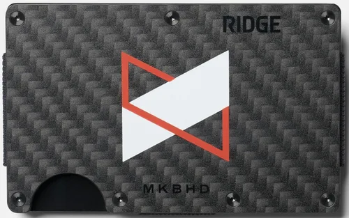 Vista 30 de Cartera Ridge para hombres - Cartera delgada minimalista compacta y tarjetero, carteras de bolsillo frontal con protección RFID para hombres