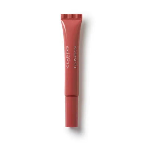 Vista 17 de Clarins Lip Perfector Peptide Plumping and Hydrating Lip Gloss Instant Shine With Sheer, Shimmer Finish Non-Sticky Texture with Vanilla Scent