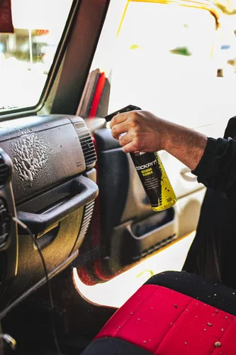 Vista 3 de P&S - Limpiador interior de cabina todoterreno – Sin residuos para plásticos, vinilo, goma y cuero – Seguro y listo para usar para cuatrimotos, UTV