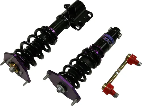 Vista 83 de Amortiguadores de Bobina D2 Racing RS Ajustables en 36 Maneras para Jaguar S-Type 2000-2008