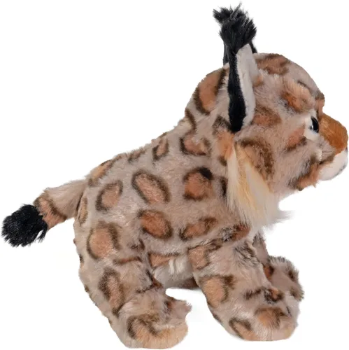 Vista 5 de Wild Republic Bobcat - Peluche de peluche, regalo para niños, abrazos, 8 pulgadas, multicolor