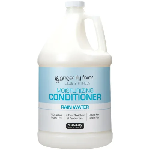 Vista 16 de Ginger Lily Farms Club & Fitness - Acondicionador hidratante para cabello seco, 100% vegano y libre de crueldad, aroma a aloe vera, repuesto de 1
