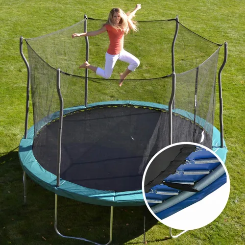 Vista 3 de BESPORTBLE 20 piezas de repuesto de hebilla triangular, anillos en V de acero inoxidable para piezas y accesorios de trampolín, anillos triangulares