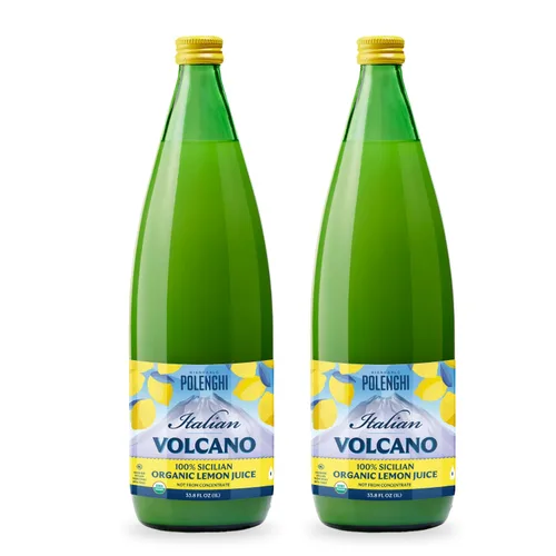 Vista 8 de Volcano Bursts - Jugo de limón italiano orgánico, 33.8 oz (1 litro)