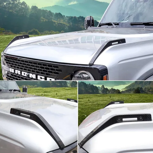 Vista 6 de Cubierta de Vista de Sendero Decoración Cubierta de Acabado Accesorios Exteriores para Accesorios Ford Bronco 2021 2022 2023 2024 2025 2-Puertas