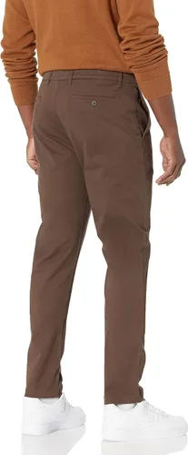 Vista 2 de Tienda Essentials Pantalón chino elástico ajustado para hombre (anteriormente Goodthreads)
