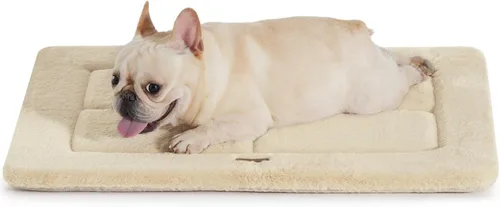Vista 9 de Made4Pets Cojín Cama para Jaula de Perros Medianos y Grandes, Lavable y Reversible, Tapete Antideslizante para Perrera para un Sueño Acogedor, Cama