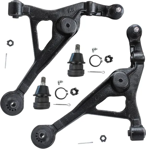 Vista 140 de Detroit Axle - Barras estabilizadoras de brazos de control delanteros 4WD para Ford 2005-2008 F-150 Lincoln Mark LT, 2 brazos de control superiores