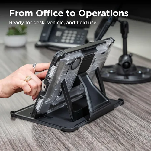 Vista 8 de Funda resistente para iPad Funda protectora militar para iPad de 10ª Funda resistente para iPad (A16) y iPad de 10ª generación con soporte