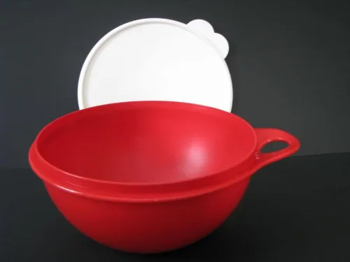 Vista 2 de Tupperware Thatsa Bowl Jr en Chili Red por Tupperware