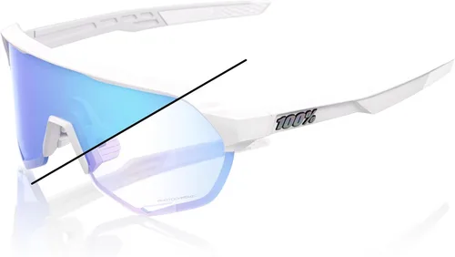 Vista 7 de 100% S2 Sport Performance Cycling Sunglasses Soft Tact Dos Tonos - Hiper Silver Mirror Lens