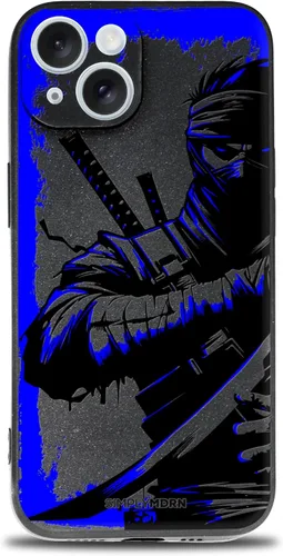 Vista 30 de SIMPLYMDRN Funda delgada para iPhone 12 Pro Max, diseño de guerrero, funda genial para hombres, funda de soldado de combate, delgada y flexible