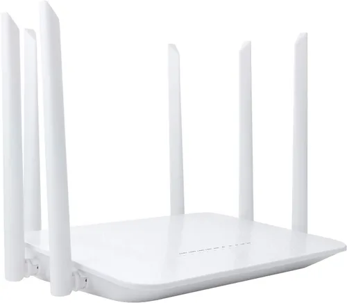 Vista 3 de AC1200 WiFi 5 desbloqueado 4G LTE Modem Router con ranura para tarjeta SIM, LT16S Gris