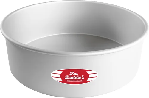 Vista 20 de Fat Daddio's Juego de moldes para pasteles redondos uniformes de aluminio anodizado de 4 niveles, profundidad de 2 pulgadas