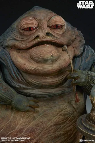 Vista 6 de Sideshow Collectibles Star Wars Jabba The Hutt Throne Deluxe - Figura de escala 1/6