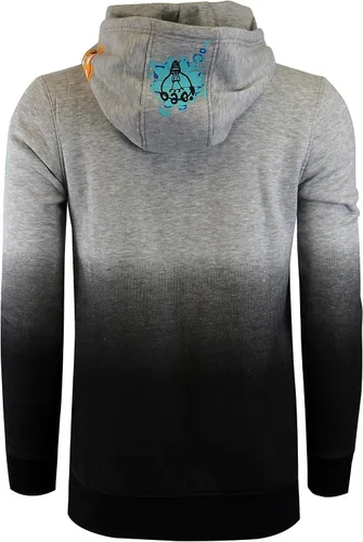 Vista 4 de Screenshot - Sudadera con capucha de forro polar para hombre, estilo urbano