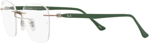 Vista 3 de Ray-Ban RX8769 - Marcos cuadrados de titanio para anteojos recetados