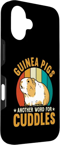Vista 3 de Guinea Pigs Another Word For Cuddles Case for iPhone 16