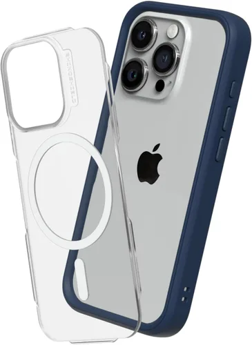 Vista 11 de RhinoShield Funda modular compatible con MagSafe para [iPhone 15 Pro Max] Mod NX - Fuerza de tracción magnética superior, cubierta protectora