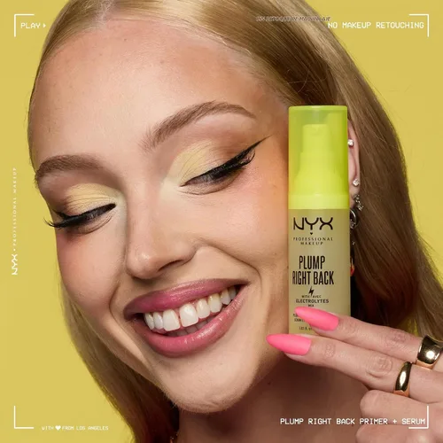 Vista 10 de NYX PROFESSIONAL MAKEUP Sérum y prebase voluminizador Plump Right Back, con ácido hialurónico