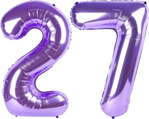 Vista 13 de Globo negro de 40 pulgadas con números del 0 al 9 (cero-nueve), globo de cumpleaños de gran tamaño, globo de helio de aluminio con números grandes