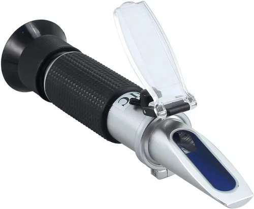 Vista 9 de AUTOUTLET Refractómetro Brix con ATC Dual Scale Brix 0-32% y gravedad específica de mosto 1.000-1.130, refractómetro digital Brix para cerveza