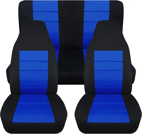 Vista 14 de Fundas para asientos de automóvil, Negro
