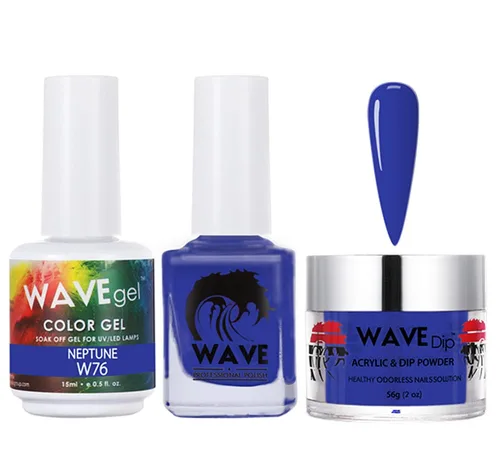 Vista 43 de WAVEGEL - Juego de gel de remojo, laca de uñas y polvo acrílico a juego - Colección Simplicity - #P109 Blizzard