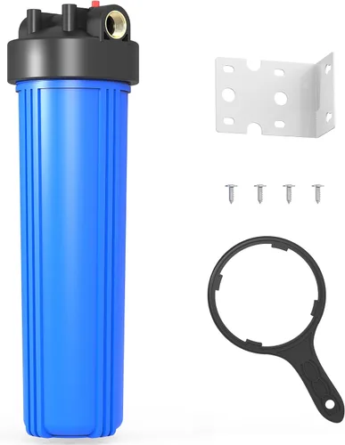 Vista 8 de WHB10 - Carcasa de filtro de agua para toda la casa, se adapta a filtros de sedimentos de 10 x 4.5 pulgadas, etc. para agua de pozos y ciudades