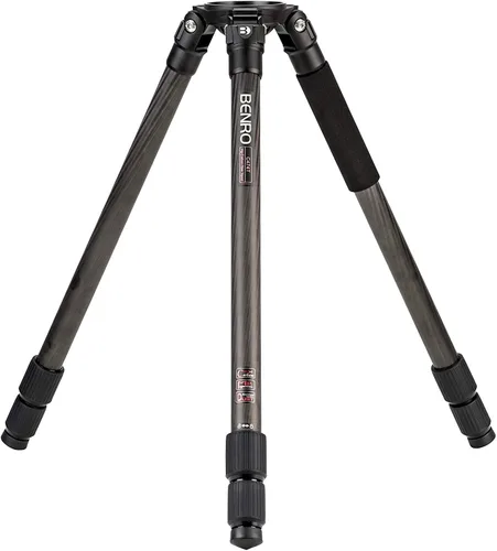 Vista 13 de Benro Aero 6 PRO - Trípode de viaje con monopie con cabezal de video fluido de base plana S6 PRO, 13.2 libras máximo, columna central de nivelación