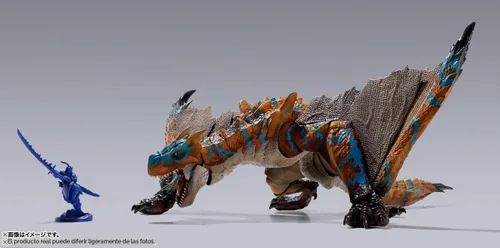 Vista 8 de TAMASHII NATIONS - Monster Hunter Rise - Tigrex, Figura de acción Bandai Spirits S.H.MonsterArts