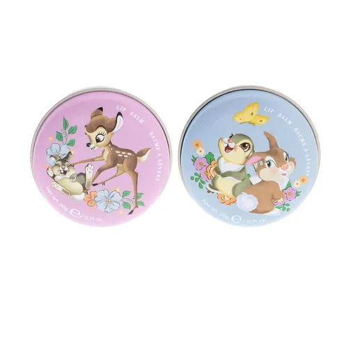Vista 3 de Mad Beauty Disney Beauty of Bambi - Bálsamo labial Duo Cosméticos libres de crueldad animal Aroma de fresa y vainilla Regalos para el cuidado