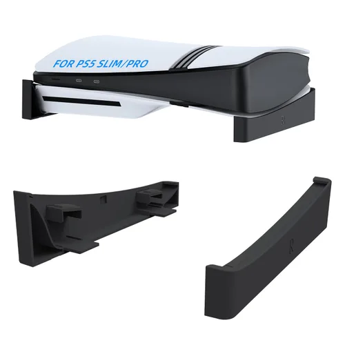 Vista 8 de PS5 Pro Accessories Soporte horizontal, soporte base compatible con PlayStation 5 Pro/Slim Disc y Digital Edition (blanco)