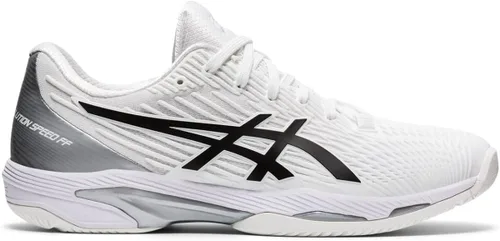 Vista 4 de ASICS Solution Speed FlyteFoam 2 - Tenis para hombre, BlancoNegro