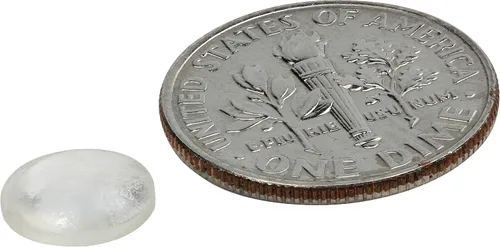 Vista 2 de Rok Hardware SCB05 - Paquete de 75 parachoques transparentes autoadhesivos para puertas y cajones de 5/16 pulgadas de diámetro, cierre suave