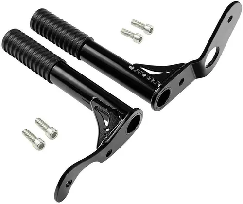 Vista 6 de Estriberas de pasajero con barra antivuelco para Harley Softail Street Bob, Low Rider y Heritage Classic 2018-2024 Control deslizante del marco