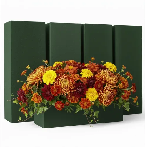 Vista 13 de XCEL Florist - Bloques de espuma floral de espuma, reutilizables, resistentes a la intemperie, para flores artificiales