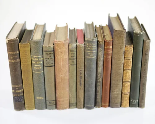 Vista 3 de Libros para decoración- Acentos decorativos para el hogar y la oficina, estilo antiguo (antiguo)