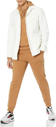 Vista 4 de Tienda Essentials Sudadera ligera de rizo francés con capucha para hombre