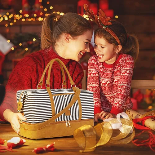 Vista 2 de Plambag - Bolsa de lona grande para el fin de semana impermeable tamaño grande PB0167DB