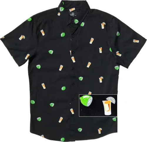 Vista 15 de Molokai Surf - Camisas hawaianas de manga corta con botones y corte ajustado