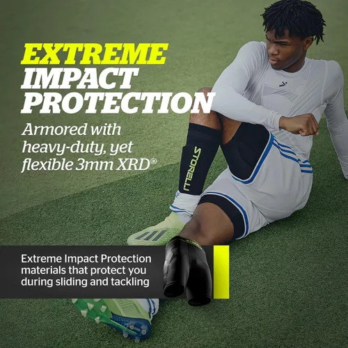 Vista 2 de Storelli Unisex BodyShield Impact Sliders, High-Impact Protection, Sweat-Wicking, UV-Resistant Athletic Undershorts