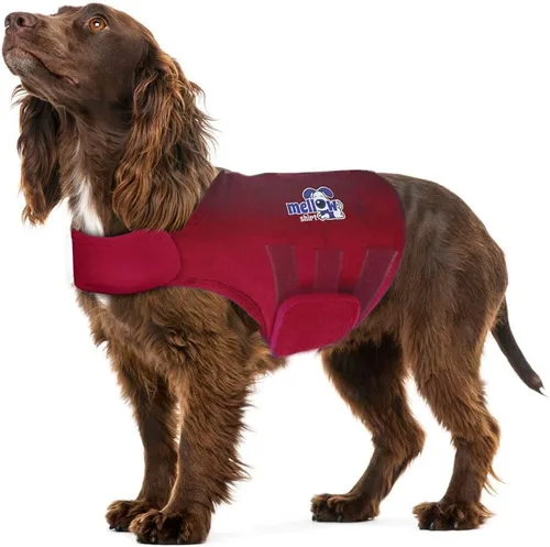 Vista 13 de Camisa Mellow Shirt para calmar la ansiedad de perros, Cypress