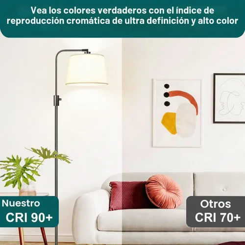 Vista 6 de Bombillas LED A19 equivalentes a 250 W, bombillas LED brillantes de 3670 lúmenes, 3000 K, blanco cálido, 27 W, E26, bombilla LED de maíz