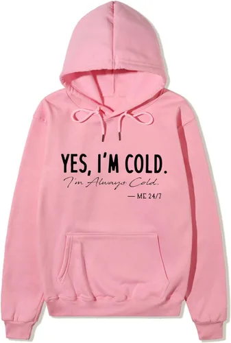 Vista 5 de Me 247 - Sudadera con capucha para mujer, sudaderas de gran tamaño con cordón de ajuste, bolsillo, ropa cálida para otoño e invierno