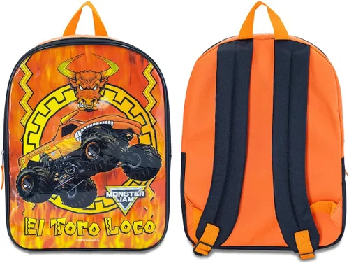 Vista 2 de Fast Forward Mochila Monster Jam - Mochila Monster Truck para niños El Toro Loco